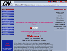 Tablet Screenshot of nevilleboats.com